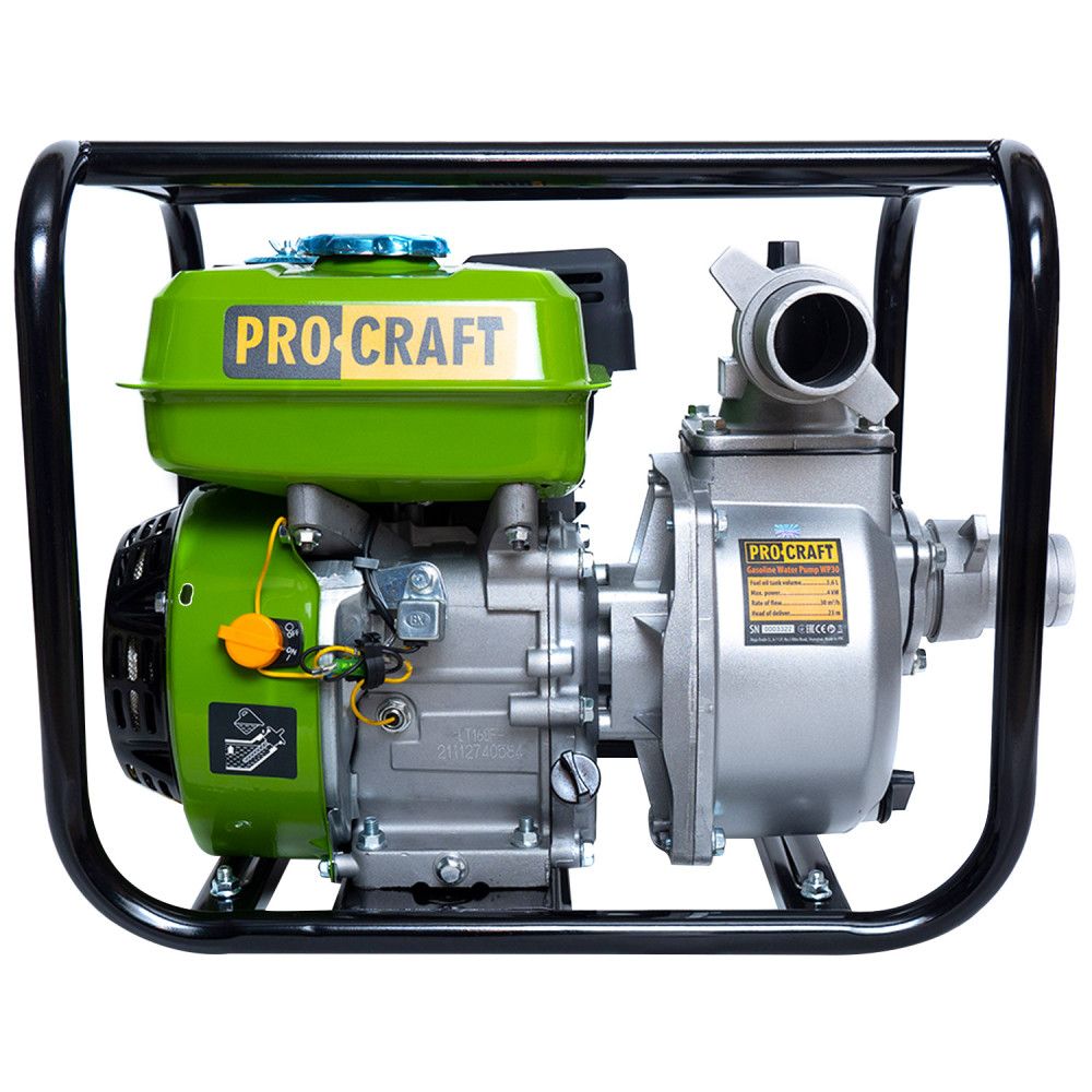 Мотопомпа бензинова PROCRAFT WP-30