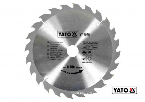 Диск пиляльний YATO YT-6070